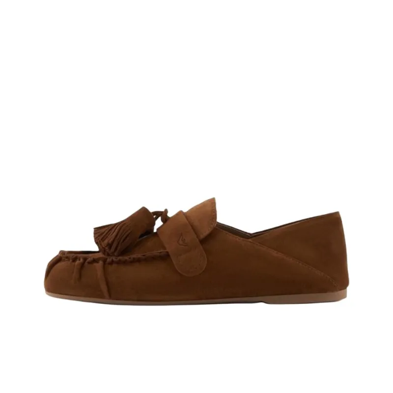 EMPORIO ARMANI Casual Single Shoes Women's Brown-0