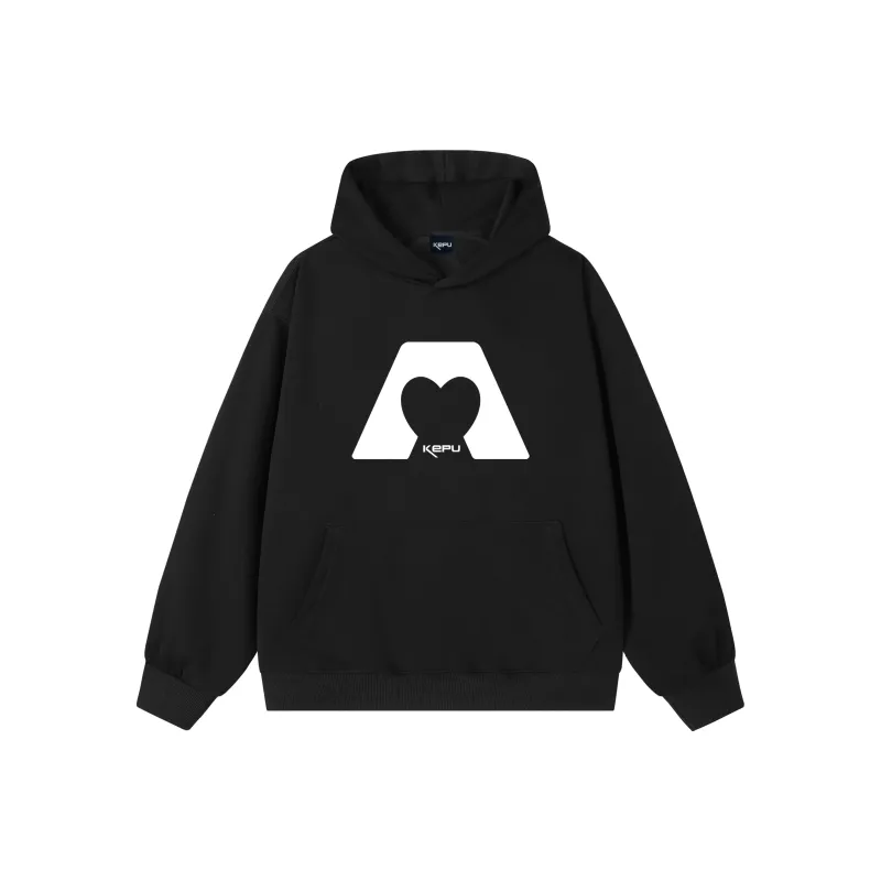 Kepu Sweatshirt Unisex White Heather Gray-6