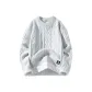 White Heather Gray Fleece-Lined