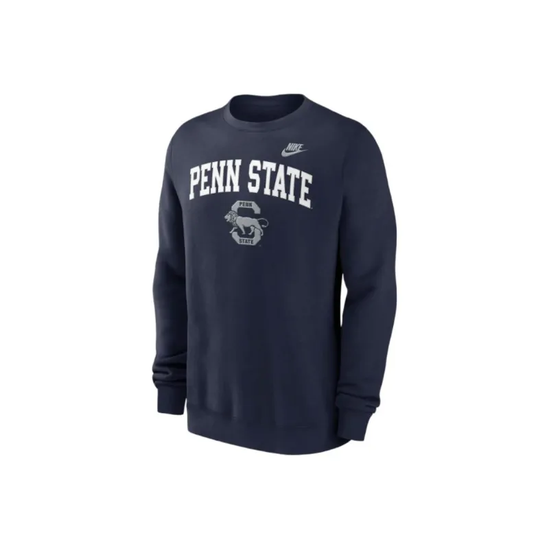 Nike Penn State Nittany Lions Legacy Classic Arch Over Logo Men's Nike College Pullover Crew-0