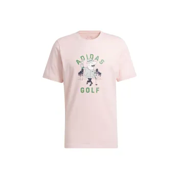 Adidas Regular T Shirt Men's Sand Brown Pink