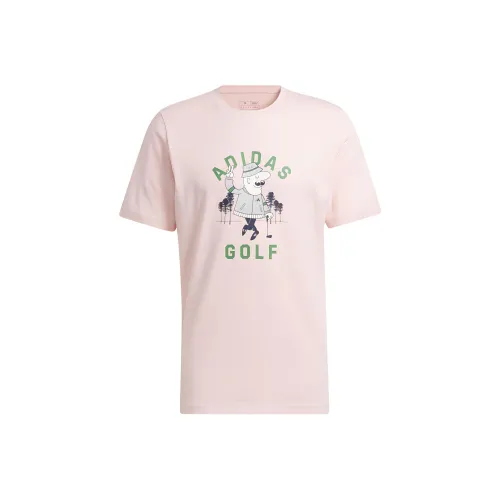 Adidas Regular T Shirt Men's Sand Brown Pink
