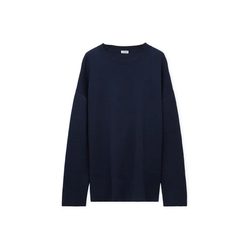 LOEWE SS25 Sweater Men's Marine Blue-0