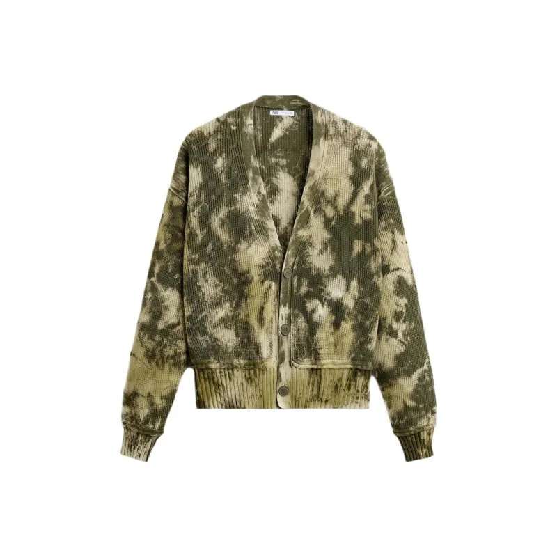 ZARA Knitwear Men Green-0
