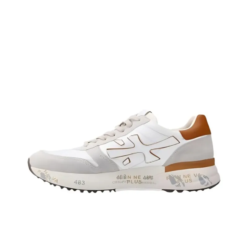 PREMIATA Mick Low Top Casual Shoes Men's Gray White-0