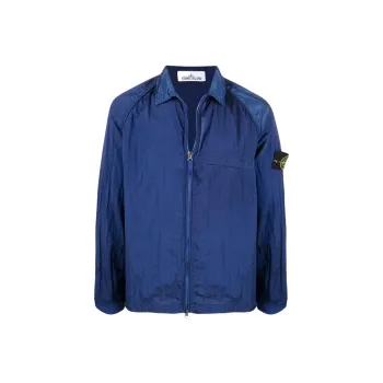 STONE ISLAND Jacket Fall Men's Blue