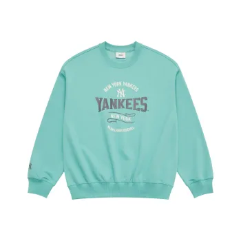 MLB MLB Preppy Style Collection New York Yankees SS25 Sweatshirt Unisex Niu Mint