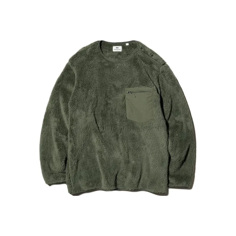 Engineered Garments X UNIQLO Engineered Garments Collaboration Sweaters Unisex Olive Green-0