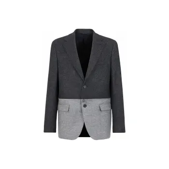 FENDI FW21 Jackets & Coats Men's Gray