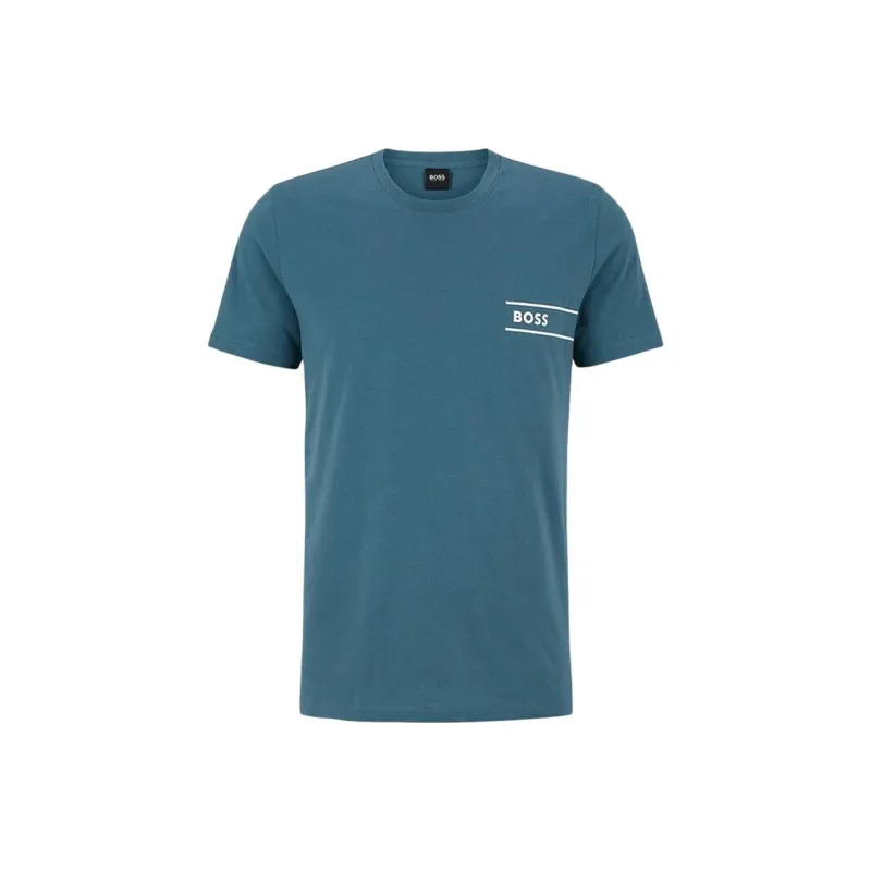HUGO BOSS T Shirt Men's Blue Green-0