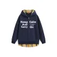 Navy Blue & Yellow[Mock Two-Piece Heavyweight]