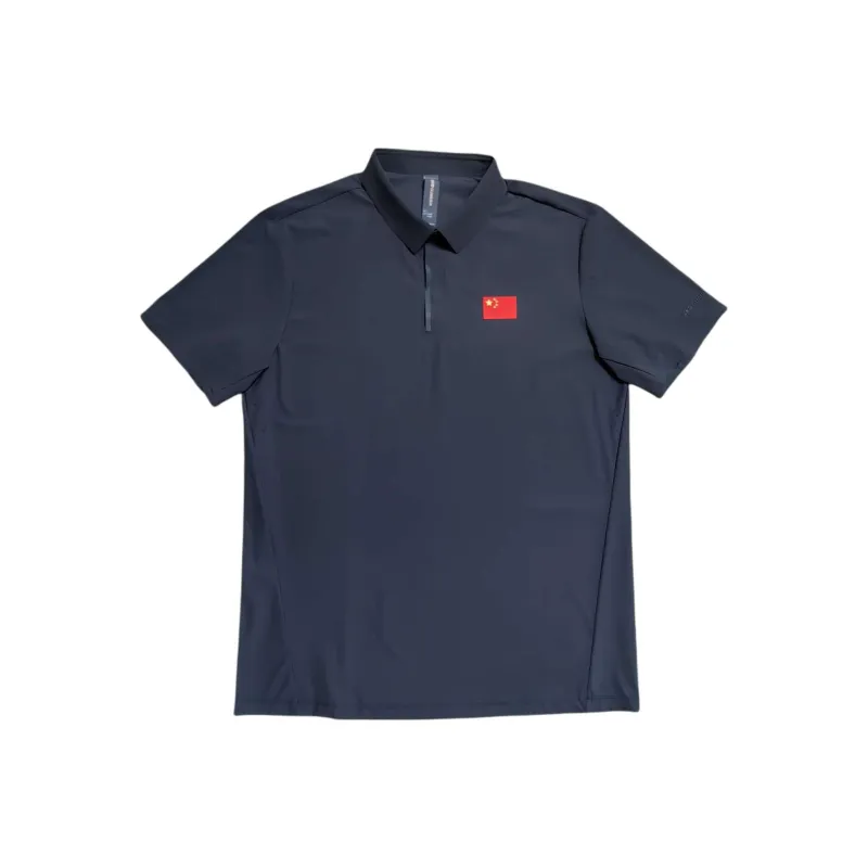 Anta Polo Shirt Men's Jing Mo Blue-0