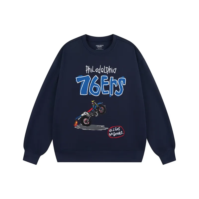 AFTER SCHOOL SPECIAL Sweatshirt Unisex Navy Blue-0