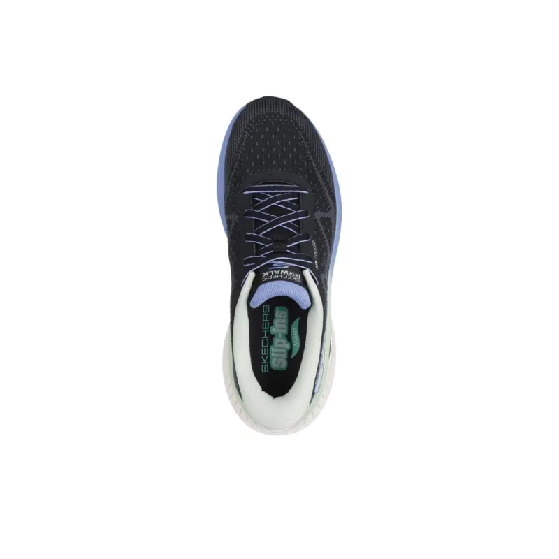 Skechers Cushioning And Breathable Low Top Running Shoes Women's Black-3