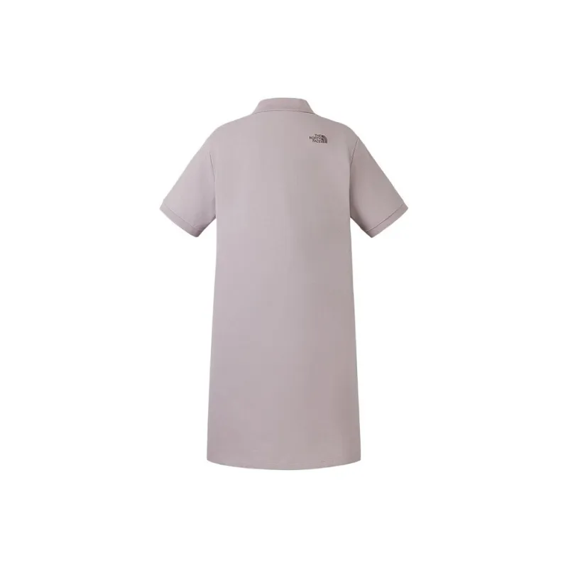 THE NORTH FACE City Outdoor Collection SS25 Short Sleeved Dress Women's 1OA/Moon Shadow Gray-1