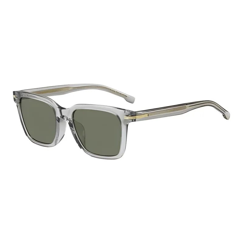HUGO BOSS Plastic Irregular Shape Sunglasses Men's Gray-0