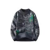 Gray Fleece-Lined