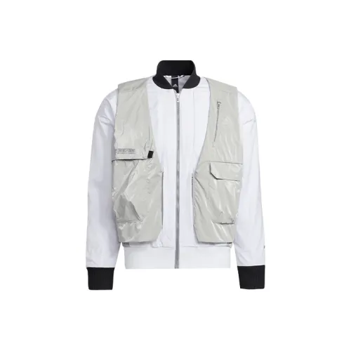 Adidas X Transformers Co branded Series Jackets Coats Unisex Gray