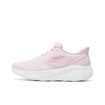 Skechers WOMEN'S GO Series Durable Breathable Low Top Running Shoes Women's Light Pink