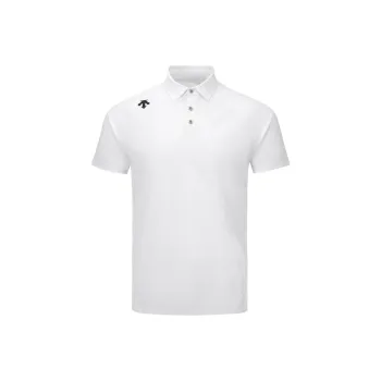 DESCENTE TRAINING Short Sleeved Polo Shirt Men's