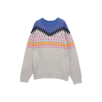 FILA FW24 NORDIC SWEATER Sweater Unisex Gray