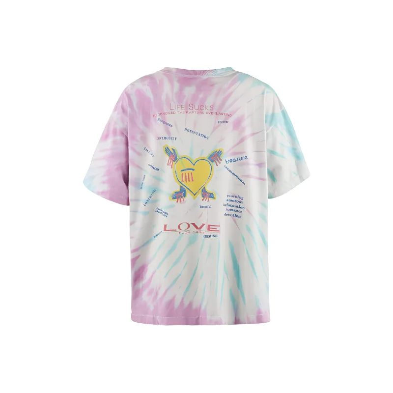 SAINT Mxxxxxx X Lastman Door World Cotton T shirt-1