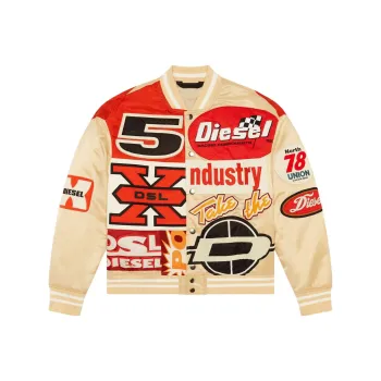 DIESEL Jackets Men Beige