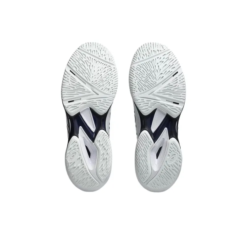 A.P.C x Asics Solution Speed FF 3 Anti Slip Wear Resistant Low Top Tennis Shoes Men's White Blue-4
