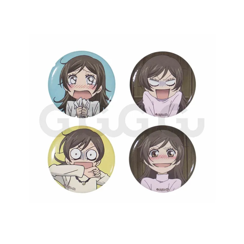 GuGuGuGu Fresh Look Girlish Enchanting Deity, Animation, Mini Tinplate Set Badges-4