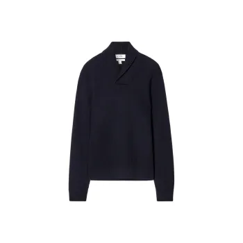 COS Sweaters Men Navy Blue