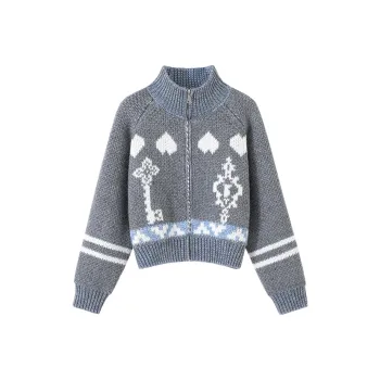 CONP Sweaters Unisex Gray Blue