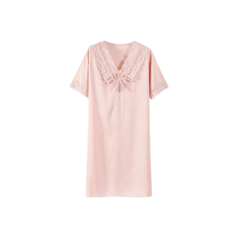 ROUKEER Women's Nightgowns-0
