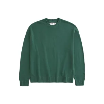 Hollister Sweaters Men Green