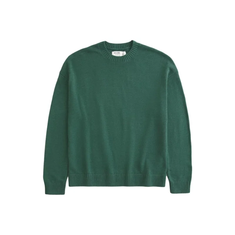 Hollister Sweaters Men Green-0