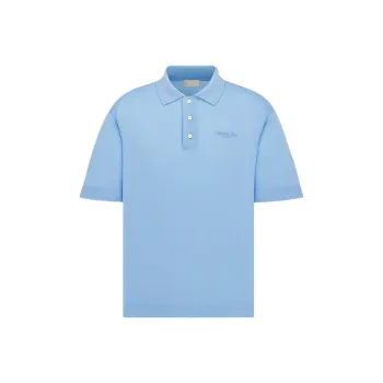 DIOR SS24 Polo Shirt Men's Blue
