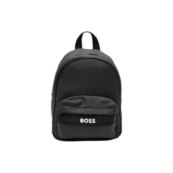BOSS Polyurethane Backpack Men's Black