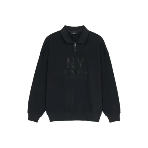 MLB MEGA OVERFIT New York Yankees Sweatshirt Unisex Black