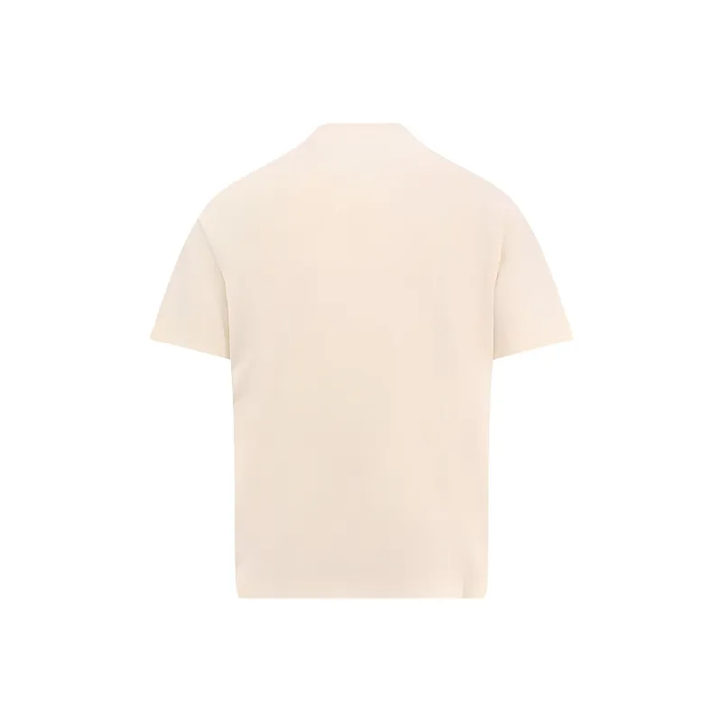 STONE ISLAND Logo Patch Short Sleeved T Shirt-1