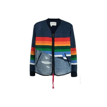 GREG LAUREN Jackets Men Blue