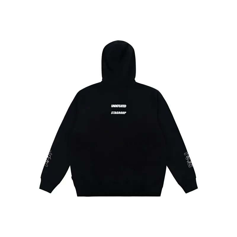 Sta X UNDEFEATED STA Co branded Model Sweatshirts Unisex Black-1