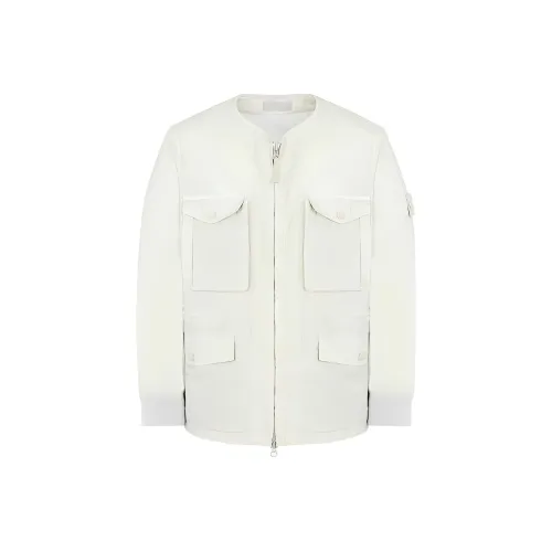 STONE ISLAND Jackets & Coats Men's White