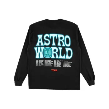 Travis Scott Jackets Unisex Black
