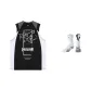 Extreme Night Black+1 Pack Basketball Socks (Style Random Color)