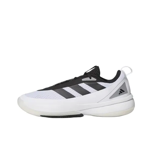 Adidas Subzone Anti Slip Wear Resistant Low Top Basketball Shoes Unisex White Black