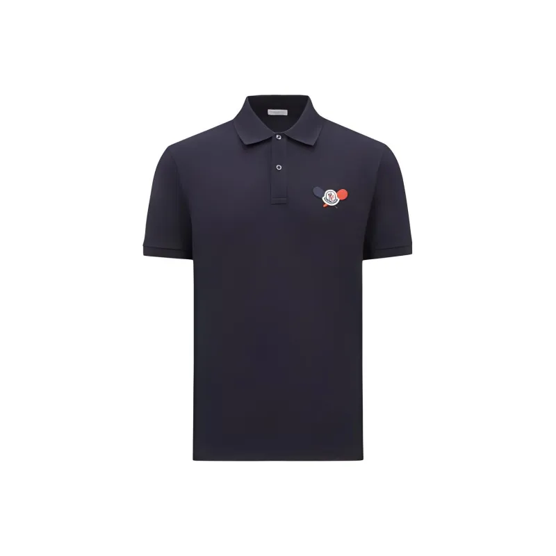 Moncler T Shirt Men's Dark Blue-0