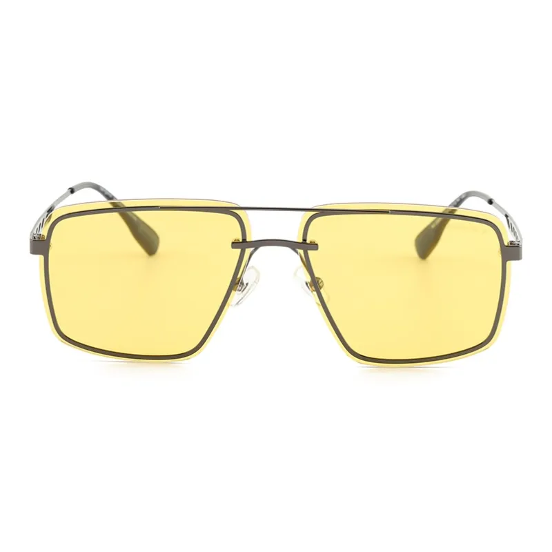 NAVIGARE Plate Frame Aviator Sunglasses Unisex-1