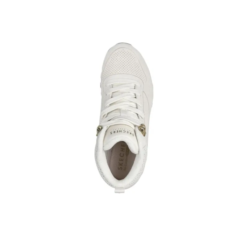 Skechers Uno Rugged Low Top Casual Shoes Women's Beige-4