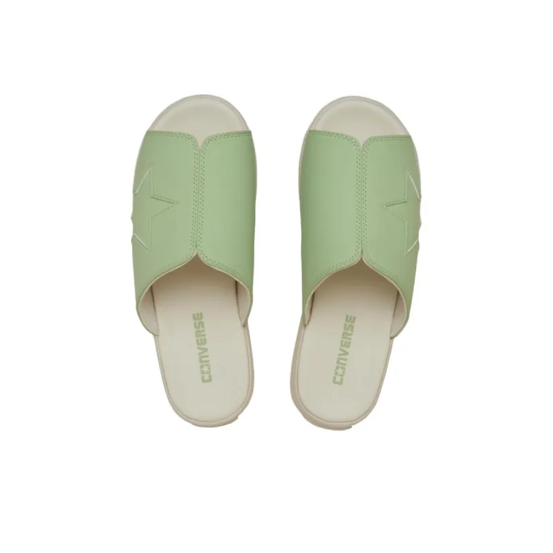 Converse All Star Light Slip Resistant Abrasion Resistant Slide Slippers Women's Green-3
