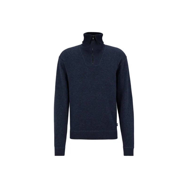 HUGO BOSS SS24 Knitwear Men's Marine Blue-0