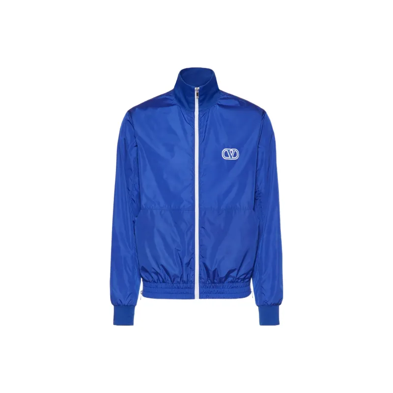 Valentino VLogo Embroidered Long Sleeved Track Jacket-0